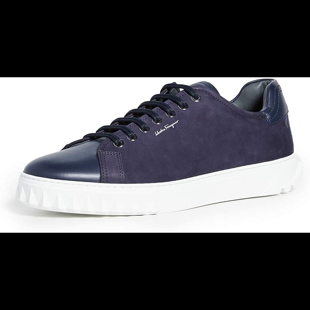 Brand new Salvatore Ferragamo cube sneaker